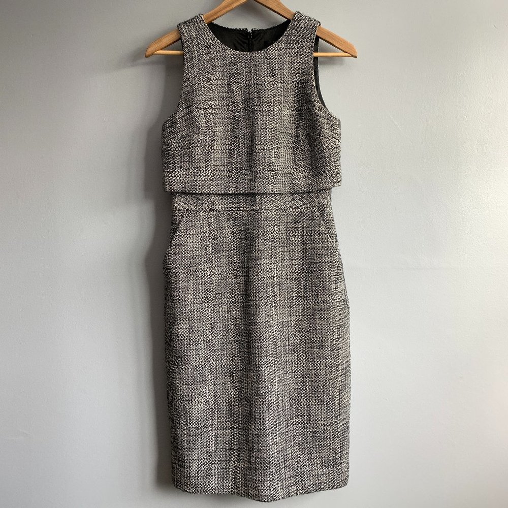 J.Crew Textured Sheath Dress